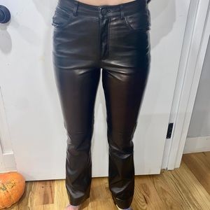 Leather pants